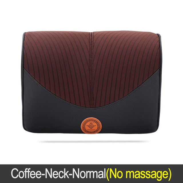 JINSERTA Car Massage Neck Support Pillow Seat Back Support Headrest Pillow Simulation Human Massage Travel Pillow Accessories,