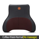 JINSERTA Car Massage Neck Support Pillow Seat Back Support Headrest Pillow Simulation Human Massage Travel Pillow Accessories,