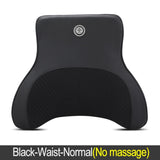 JINSERTA Car Massage Neck Support Pillow Seat Back Support Headrest Pillow Simulation Human Massage Travel Pillow Accessories,