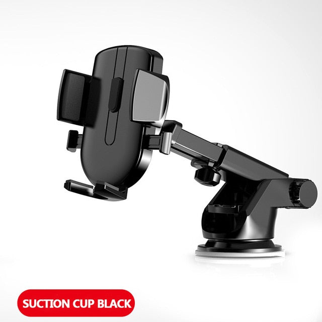 LISM Sucker Car Phone Holder Mobile Phone Holder Stand in Car No Magnetic GPS Mount Support For iPhone 12 11 Pro Xiaomi HUAWEI,