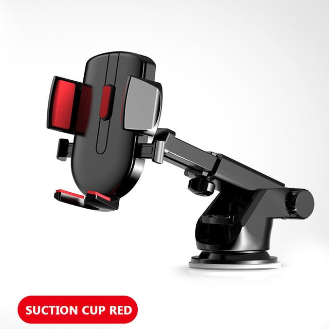 LISM Sucker Car Phone Holder Mobile Phone Holder Stand in Car No Magnetic GPS Mount Support For iPhone 12 11 Pro Xiaomi HUAWEI,