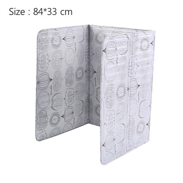 Aluminum Foldable Splatter screen Kitchen Tool Gas Stove Baffle Plate Frying Pan Oil Splash Protection Screen Kichen Accessories,