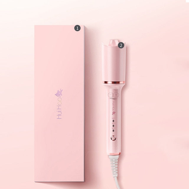 AmazeFan Automatic Curling Iron Rotating Professional Curler Styling Tools for Curls Waves Ceramic Curly Magic hair curler,