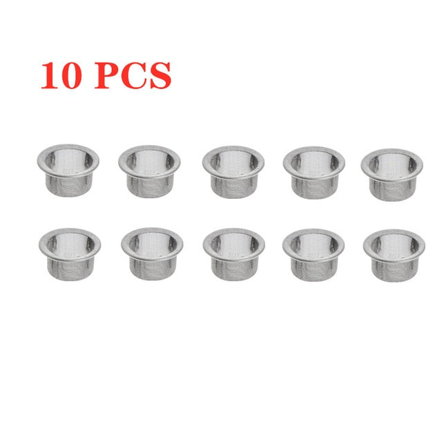 5/10/20Pcs Tobacco Smoking Pipe Metal Filter Screen Steel Mesh Smoking Pipe Filter