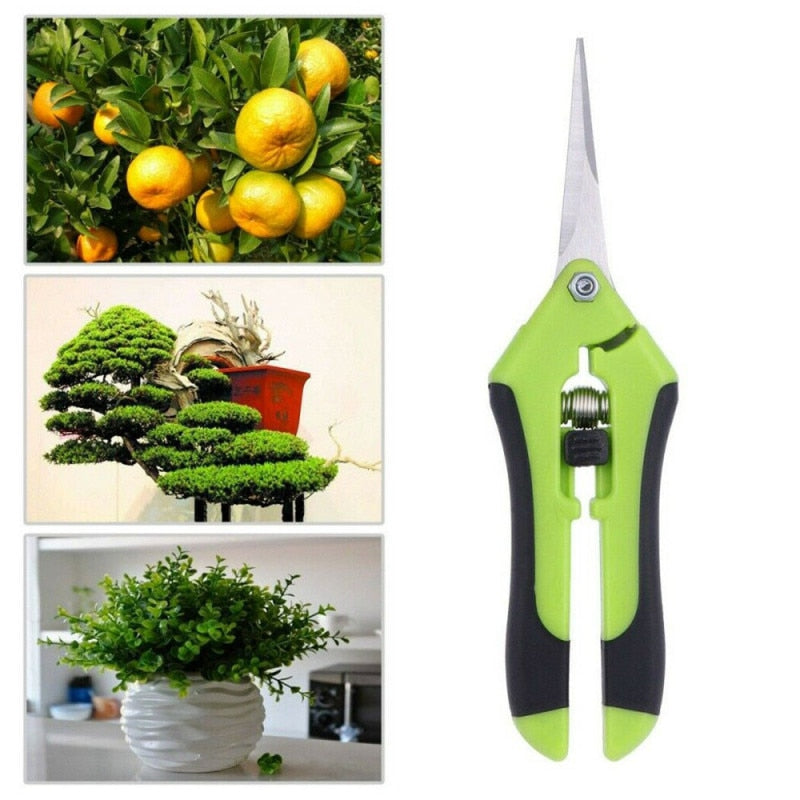 Garden Tools Secateurs Bonsai Shears Metal Gardening Scissor Pruning Tool Hand Cutter Grape Fruit Picking Weed Household Potted,