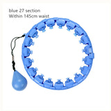 Sport Hoop Yoga Home Fitness Smart Sport Hoops Circle Not Drop Adjustable Waist Training Ring Belly Trainer Abdominal Weight,