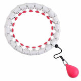 Sport Hoop Yoga Home Fitness Smart Sport Hoops Circle Not Drop Adjustable Waist Training Ring Belly Trainer Abdominal Weight,