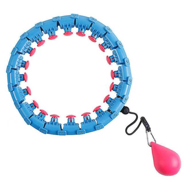 Sport Hoop Yoga Home Fitness Smart Sport Hoops Circle Not Drop Adjustable Waist Training Ring Belly Trainer Abdominal Weight,