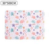 45X122 cm drawer mat oil-proof moisture kitchen table shelf liner mats cupboards pad paper non slip waterproof closet placemat,