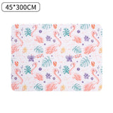 45X122 cm drawer mat oil-proof moisture kitchen table shelf liner mats cupboards pad paper non slip waterproof closet placemat