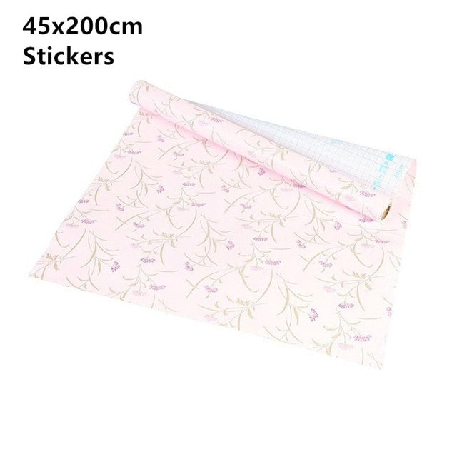 45X122 cm drawer mat oil-proof moisture kitchen table shelf liner mats cupboards pad paper non slip waterproof closet placemat