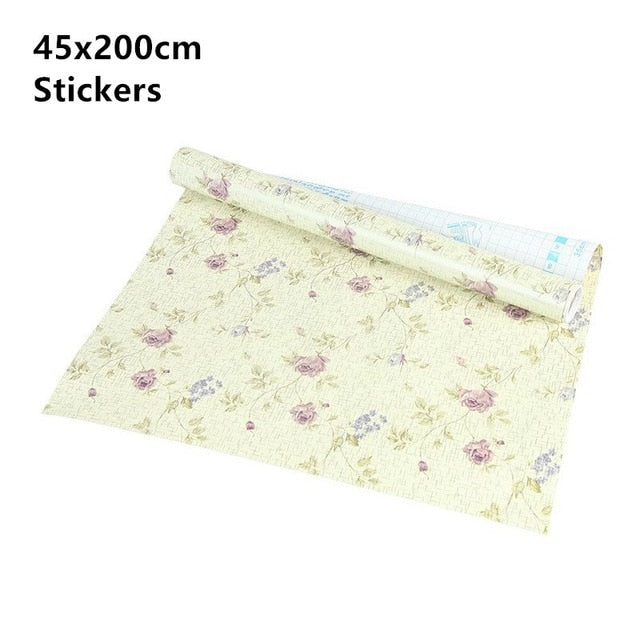 45X122 cm drawer mat oil-proof moisture kitchen table shelf liner mats cupboards pad paper non slip waterproof closet placemat