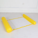 Floating Water Hammock Float Lounger Floating Toys Inflatable Floating Bed Chair Swimming Pool Foldable Inflatable Hammock Bed,