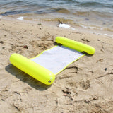 Floating Water Hammock Float Lounger Floating Toys Inflatable Floating Bed Chair Swimming Pool Foldable Inflatable Hammock Bed,