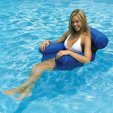 Inflatable Foldable Floating Row Backrest Air Mattresses Bed Beach Swimming Pool Water Sports Lounger float Chair Hammock Mat,