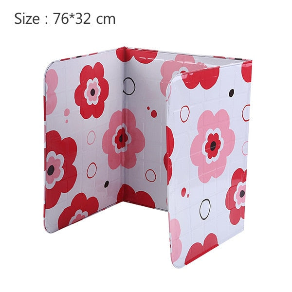 1Pcs Kitchen Cooking Frying Oil Splashing Protection Gas Stove Oil Removal Rust Kitchen Guard Against Stove Oil Splash Plate,
