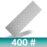 Diamond Knife Sharpening Stone 400#600# 1000# Knife Sharpener 1- 4Pcs Set Ultra-thin Honeycomb Surface Whetstone Grindstone Tool,