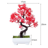 Artificial Plants Pine Bonsai Small Tree Pot Plants Fake Flowers Potted Ornaments For Home Decoration Hotel Garden Decor