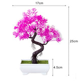Artificial Plants Pine Bonsai Small Tree Pot Plants Fake Flowers Potted Ornaments For Home Decoration Hotel Garden Decor