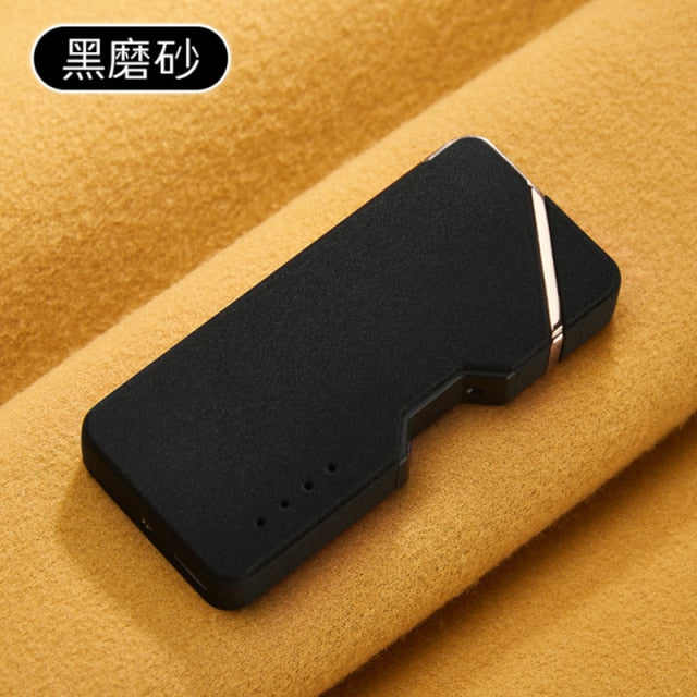 Laser Unusual Plasma Lighter Electric USB Windproof Flameless Cigarette Lighters Gadgets For Men Technology Dropship Suppliers,