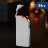 Laser Unusual Plasma Lighter Electric USB Windproof Flameless Cigarette Lighters Gadgets For Men Technology Dropship Suppliers,