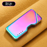 Laser Unusual Plasma Lighter Electric USB Windproof Flameless Cigarette Lighters Gadgets For Men Technology Dropship Suppliers