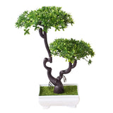 Artificial Plants Pine Bonsai Small Tree Pot Plants Fake Flowers Potted Ornaments For Home Decoration Hotel Garden Decor