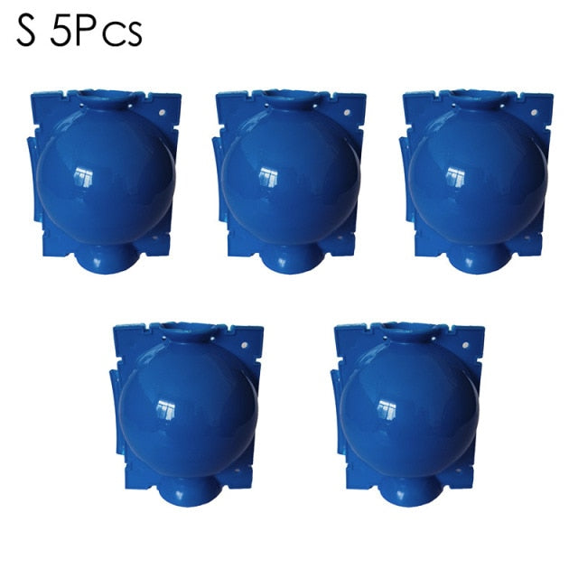 5pcs Plant Rooting Ball Grafting Rooting Growing Box Breeding Case For Garden Plant High-pressure Propagation Box Sapling