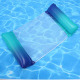 Floating Water Hammock Float Lounger Floating Toys Inflatable Floating Bed Chair Swimming Pool Foldable Inflatable Hammock Bed,