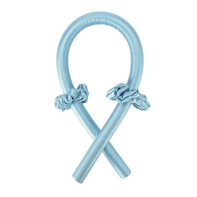 Heatless Curling Rod Headband Lazy Curler Set Make Hair Soft Shiny No Heat Spiral Pear Flower Curling Iron Modeling Accessories,