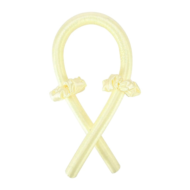 Heatless Curling Rod Headband Lazy Curler Set Make Hair Soft Shiny No Heat Spiral Pear Flower Curling Iron Modeling Accessories,