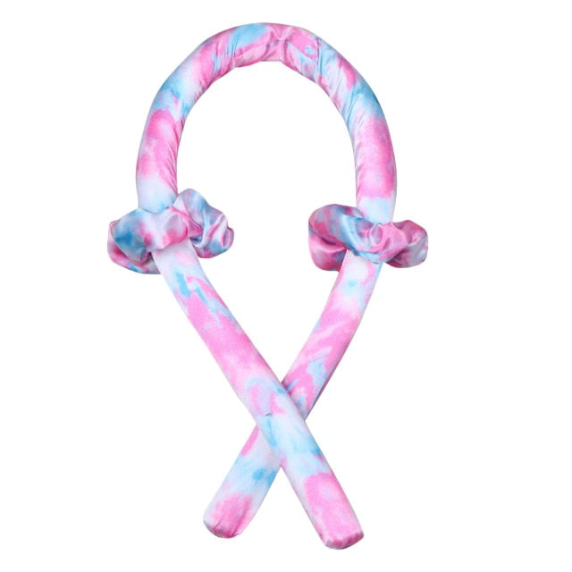 Heatless Curling Rod Headband Lazy Curler Set Make Hair Soft Shiny No Heat Spiral Pear Flower Curling Iron Modeling Accessories,