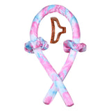 Heatless Curling Rod Headband Lazy Curler Set Make Hair Soft Shiny No Heat Spiral Pear Flower Curling Iron Modeling Accessories,