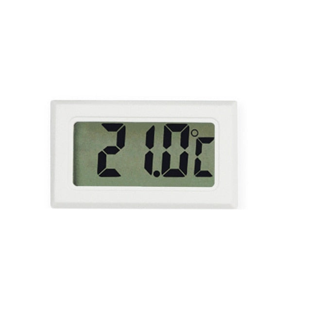 Digital Thermometer Hygrometer Mini LCD Humidity Meter Freezer Fridge Thermometer for -50~70 Coolers Aquarium Chillers,