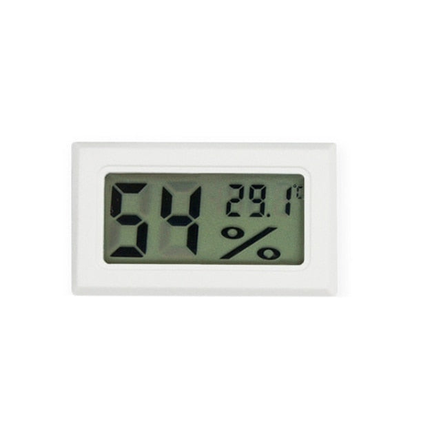 Digital Thermometer Hygrometer Mini LCD Humidity Meter Freezer Fridge Thermometer for -50~70 Coolers Aquarium Chillers,