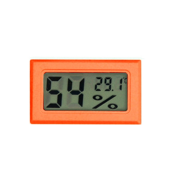 Digital Thermometer Hygrometer Mini LCD Humidity Meter Freezer Fridge Thermometer for -50~70 Coolers Aquarium Chillers