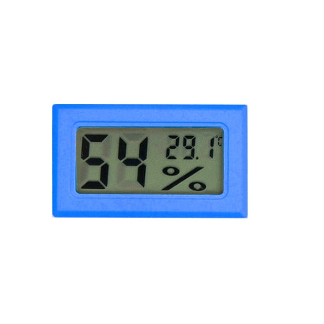 Digital Thermometer Hygrometer Mini LCD Humidity Meter Freezer Fridge Thermometer for -50~70 Coolers Aquarium Chillers,