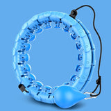24 Sections Smart Detachable Finess Hoop Waist Trainer For Slimming Massage Lose Weight Sport at Home Weighted Hoop Smart Ring,