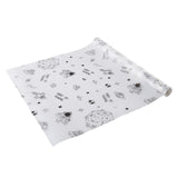 45X122 cm drawer mat oil-proof moisture kitchen table shelf liner mats cupboards pad paper non slip waterproof closet placemat,