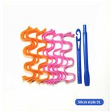 30CM / 50CM New12PCS DIY Magic Hair Curler Portable Hairstyle Roller Sticks Durable Beauty Makeup Curling Hair Styling Tools,