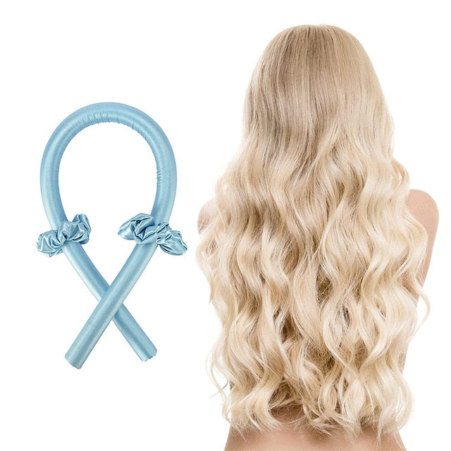 Heatless Curling Rod Headband No Heat Curls Ribbon Hair Rollers Sleeping Hair Curlers DIY Hair Styling Tools Dropshiping,