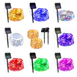 LED Outdoor Solar Lamp String Lights 100/200 LEDs Fairy Holiday Wedding Party Garland Solar Garden Waterproof for Home Led Decor,