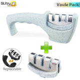 Knife Sharpener 3 Stages Professional Whetstone Kitchen Sharpening Stone Tungsten Diamond Grinder Damascus Chef Accessories Tool,