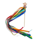 Montessori Style Sensory Toy BPA-free Non-toxic Baby Ribbon Ring Newborns Upwards Develop Colour Recognition Sensory Toy,