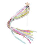 Montessori Style Sensory Toy BPA-free Non-toxic Baby Ribbon Ring Newborns Upwards Develop Colour Recognition Sensory Toy,