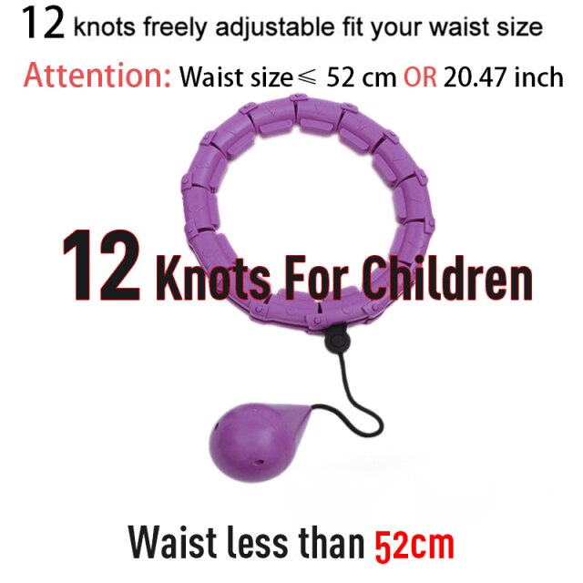 Hoelahoep Gewichten Deporte En Casa Fitness Smart Sport Easy Hoop Diet Rings Women Reifen Gym Equipment Weighted Loss Wholesale,
