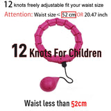 Hoelahoep Gewichten Deporte En Casa Fitness Smart Sport Easy Hoop Diet Rings Women Reifen Gym Equipment Weighted Loss Wholesale,
