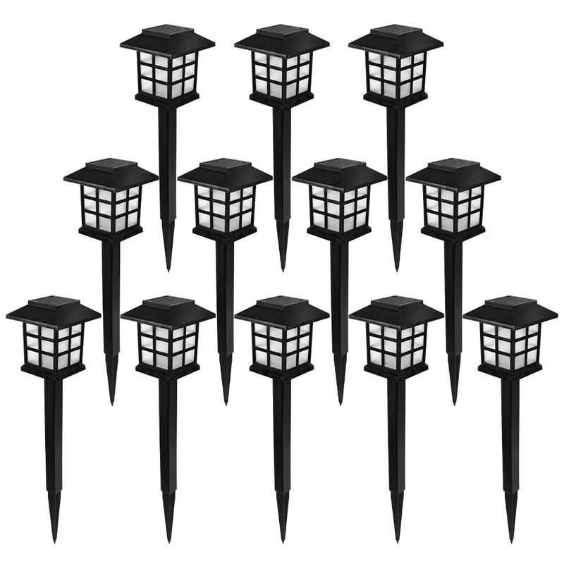 Solar Pathway LED Lights Lawn Lamp Waterproof Outdoor Lantern Garden Lighting Solar Powered Landscape Decoration for Walkway