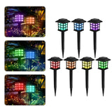 Solar Pathway LED Lights Lawn Lamp Waterproof Outdoor Lantern Garden Lighting Solar Powered Landscape Decoration for Walkway