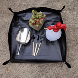25.6 Inches Multifunction Useful Waterproof Gardening Mat Flowerpot Transplanting Anti Dirty Waterproof Flowers Planting Gadgets,